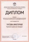 2021-2022 Титова Виктория 8л (РО-ОБЖ-Казачкова С.Н.)